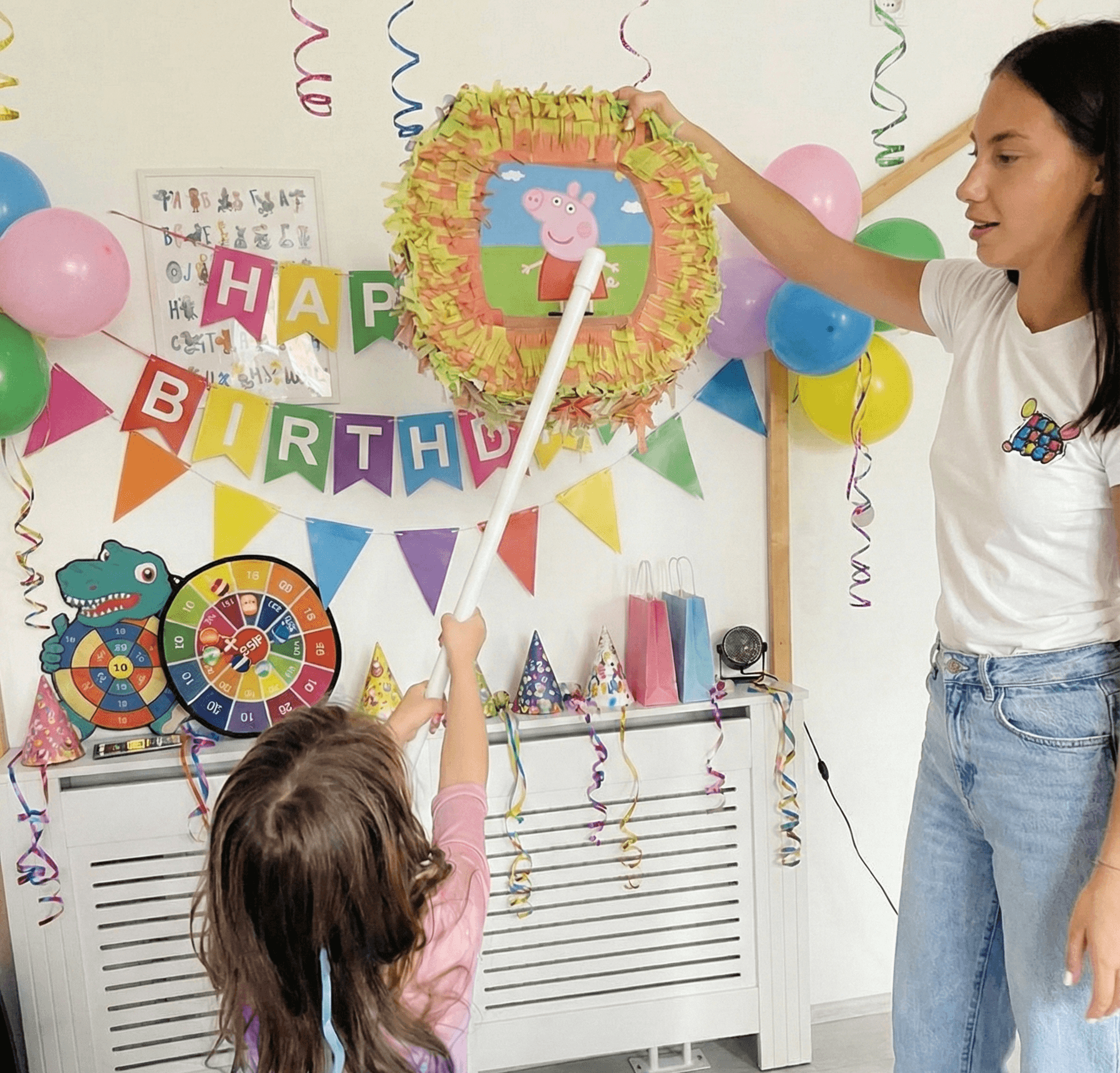 Pinjata i Nagrade - all-inclusive dečiji rođendani i rodjendani u Novom Sadu, tematski rođendani za decu, Jabadabadoo rođendaonica